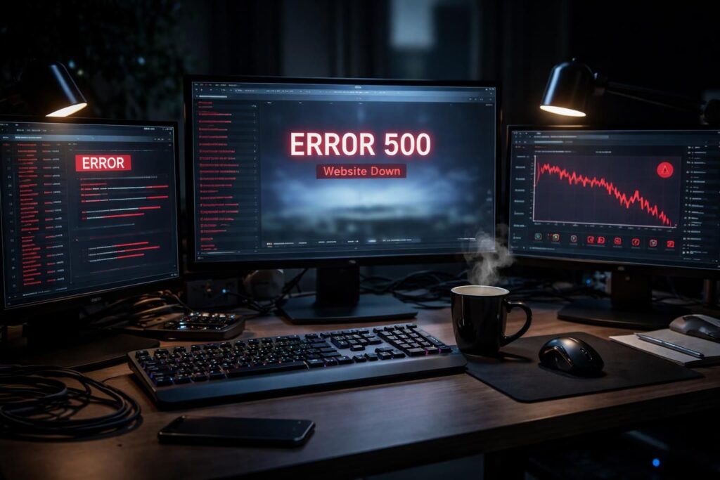 découvrez ce que signifie le code d’erreur 500, les causes possibles de cette panne serveur et comment résoudre rapidement ce problème pour assurer le bon fonctionnement de votre site web.