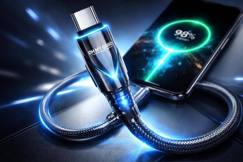 découvrez oh my god cable, l’accessoire high-tech incontournable qui révolutionne la recharge rapide de vos appareils. efficacité et innovation au rendez-vous pour une expérience unique.