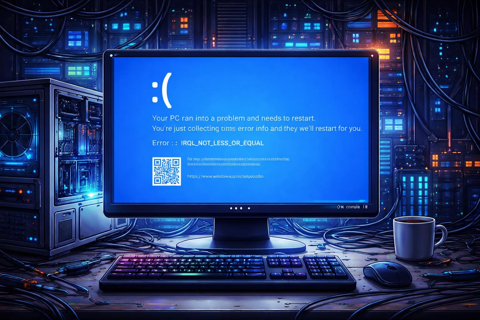 découvrez les causes de l'erreur « irql not less or equal » et apprenez pourquoi votre pc plante soudainement ainsi que les solutions pour y remédier efficacement.
