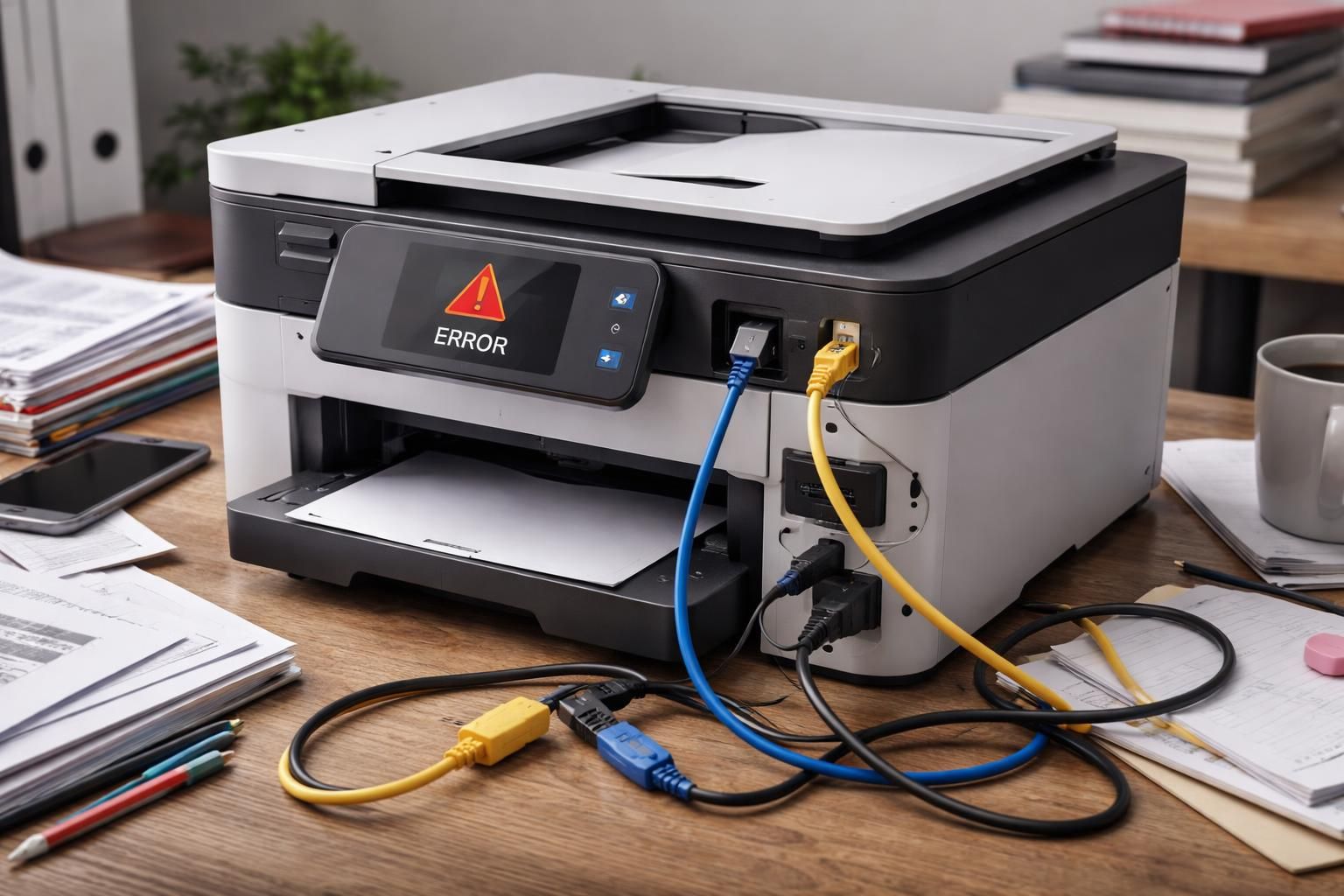 découvrez les raisons courantes pour lesquelles votre imprimante devient inactive et refuse d'imprimer vos documents, ainsi que des solutions simples pour résoudre ce problème rapidement.