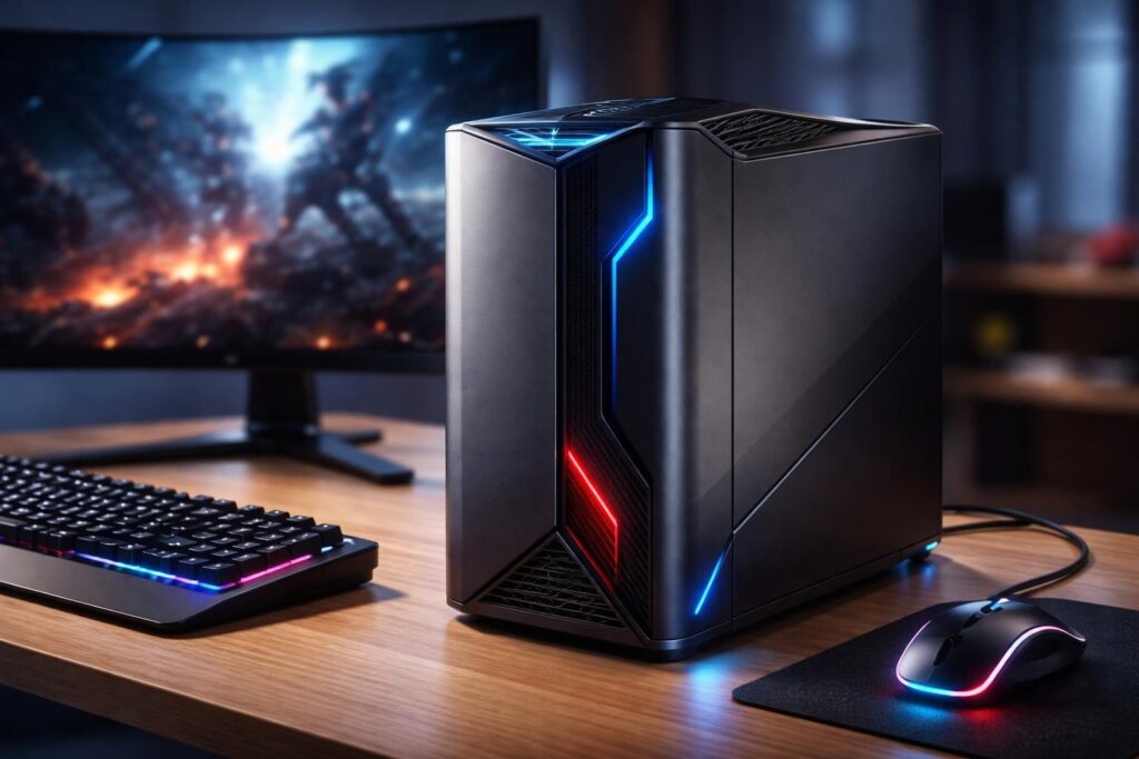 découvrez le medion erazer deputy p40, un pc gamer compact offrant des performances surprenantes pour une expérience de jeu immersive et fluide.