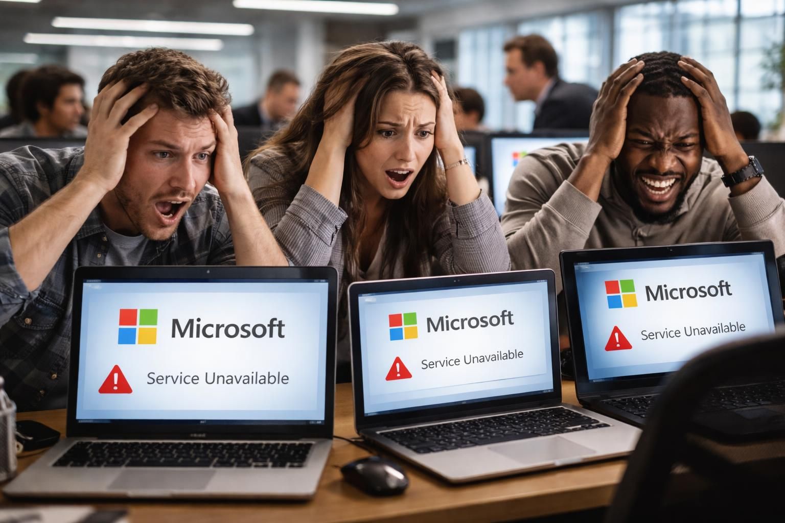 découvrez comment les utilisateurs réagissent lors des pannes microsoft et quelles sont les conséquences de ces interruptions de service sur leur expérience.