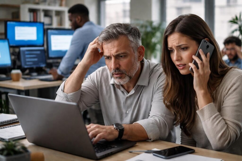 découvrez les réactions des utilisateurs lors de la panne microsoft et comment ils gèrent cette interruption de service impactant leurs activités.