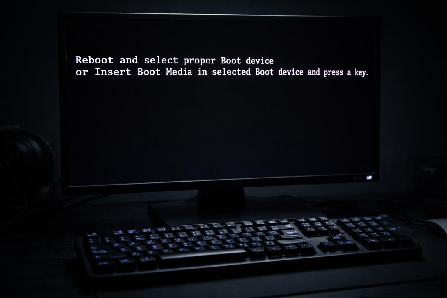 découvrez pourquoi le message 'reboot and select proper boot device' bloque le démarrage de votre pc, ses causes courantes et comment résoudre ce problème efficacement.