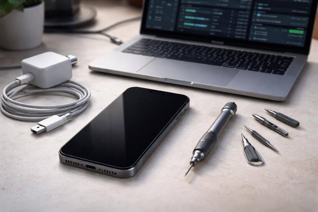 découvrez les solutions efficaces pour réparer un iphone qui ne se rallume plus et afficher à nouveau votre écran noir. guide complet pour résoudre ce problème courant.