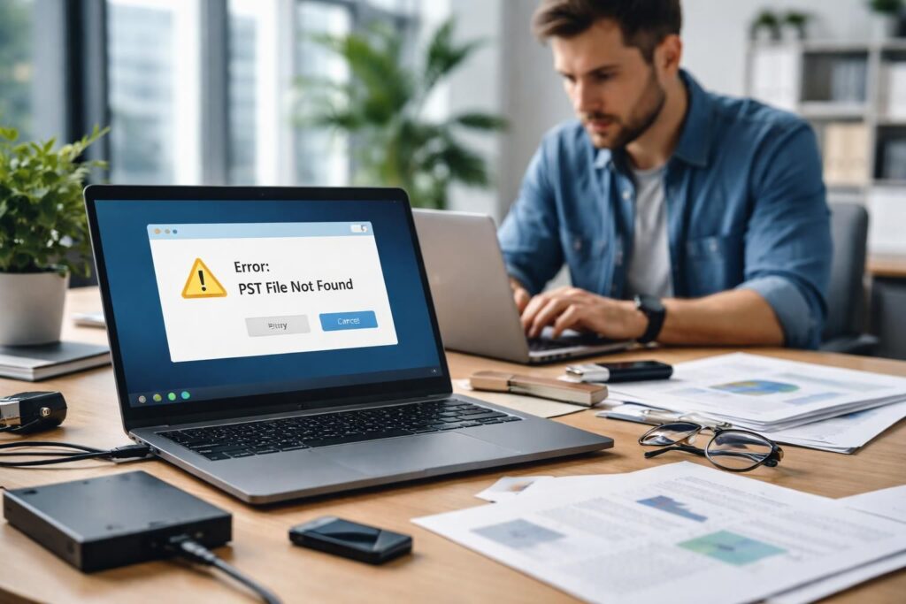 découvrez les solutions efficaces pour retrouver et récupérer un fichier pst introuvable. guide pratique pour ne pas perdre vos précieux emails.