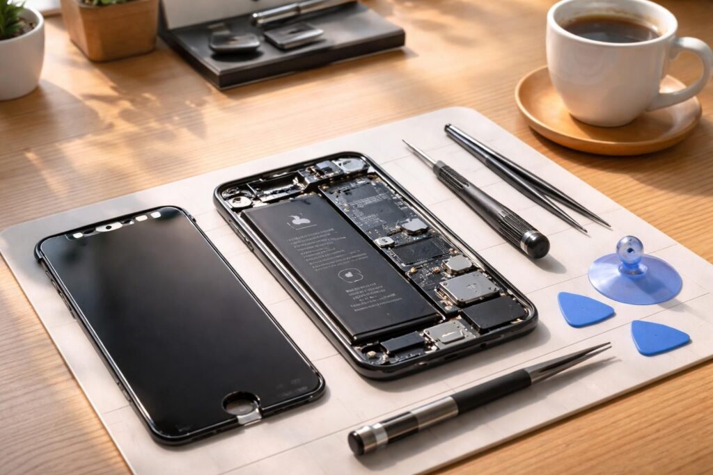 découvrez les astuces des iphonophiles pour la réparation d'écran iphone et le changement de batterie facilement et efficacement.
