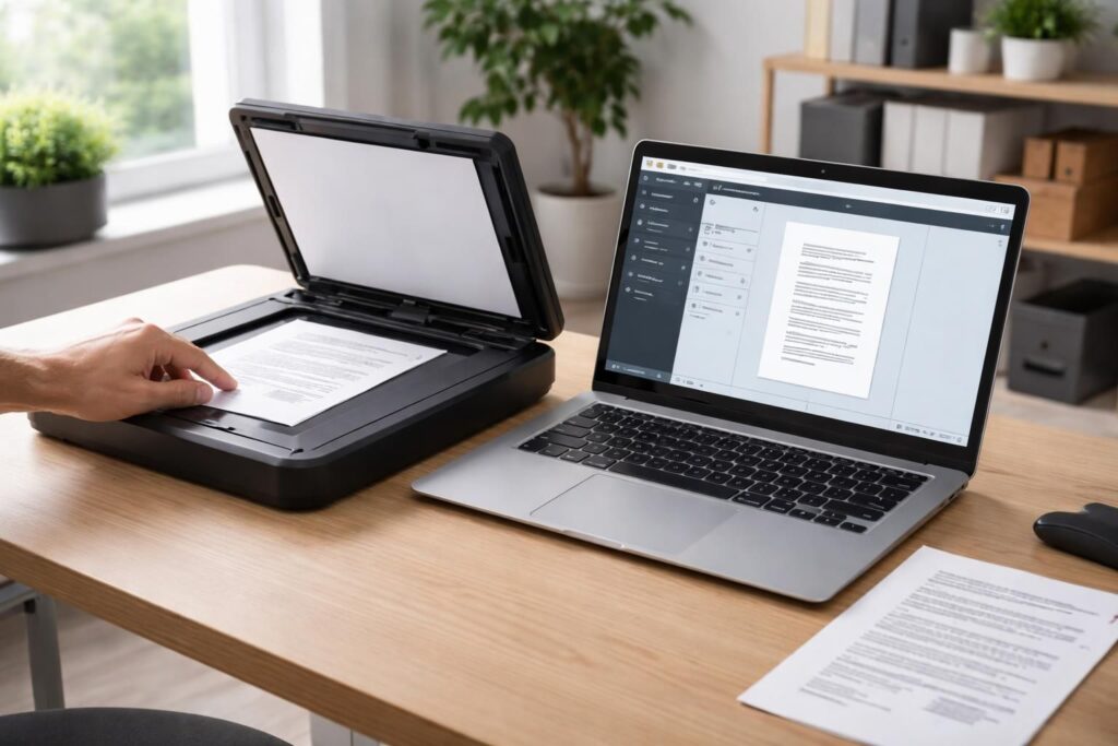 découvrez comment scanner un document sur votre ordinateur grâce à des étapes simples et rapides à maîtriser, pour numériser vos fichiers en un rien de temps.